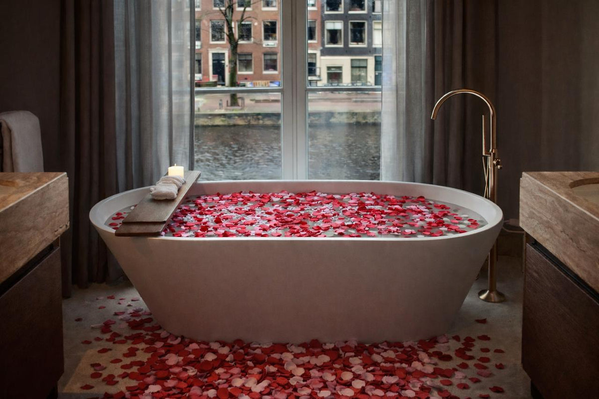 Preserved rose petals red pink_8_litre_bath